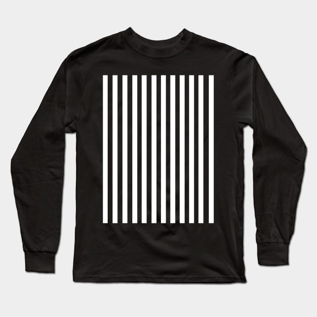 Striped Goth Long Sleeve T-Shirt by dankdesigns